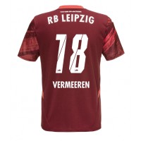 RB Leipzig Arthur Vermeeren #18 Bortatröja 2024-25 Korta ärmar